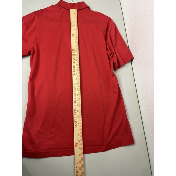 J Hilburn Polo Mens Size Small S Red Comfort Fit - Excellent Condition & Clean! - Picture 8 of 13